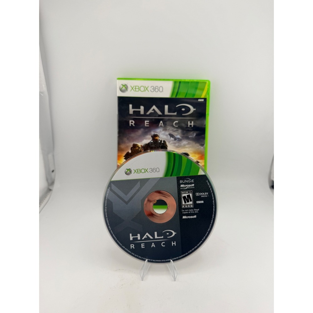 Halo Reach Xbox 360 Microsoft Bungie 2010‎ First Person Shooter Video Game NTSC
